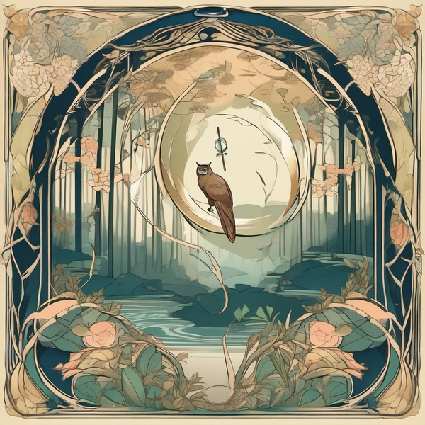 HANAGASA (花傘) — shoujo art-nouveau #106